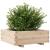 Jardinieră de grădină, 70x70x26,5 cm, lemn masiv de pin GartenMobel Dekor