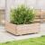 Jardinieră de grădină, 70x70x26,5 cm, lemn masiv de pin GartenMobel Dekor
