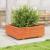 Jardinieră grădină, maro ceruit, 70x70x26,5 cm, lemn masiv pin GartenMobel Dekor