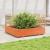 Jardinieră grădină, maro ceruit, 110x110x26,5cm, lemn masiv pin GartenMobel Dekor