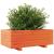 Jardinieră grădină, maro ceruit, 70x40x26,5 cm, lemn masiv pin GartenMobel Dekor