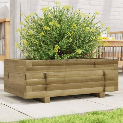 Jardinieră de grădină, 70x40x26,5 cm, lemn de pin impregnat GartenMobel Dekor