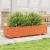 Jardinieră grădină, maro ceruit, 110x40x26,5 cm, lemn masiv pin GartenMobel Dekor