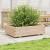 Jardinieră de grădină, 90x60x26,5 cm, lemn masiv de pin GartenMobel Dekor