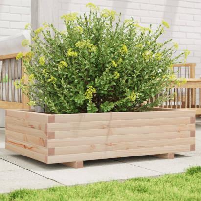 Jardinieră de grădină, 90x60x26,5 cm, lemn masiv de pin GartenMobel Dekor