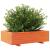 Jardinieră grădină, maro ceruit, 90x60x26,5 cm, lemn masiv pin GartenMobel Dekor