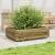 Jardinieră de grădină, 90x60x26,5 cm, lemn de pin impregnat GartenMobel Dekor