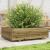 Jardinieră de grădină, 90x60x26,5 cm, lemn de pin impregnat GartenMobel Dekor