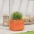Jardinieră grădină, maro ceruit, 50x50x49,5 cm, lemn masiv pin GartenMobel Dekor