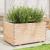 Jardinieră de grădină, 90x60x49,5 cm, lemn masiv de pin GartenMobel Dekor