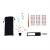 Kit 27 accesorii harta razuibila a lumii, stickere, ace fixare, husa depozitare MultiMark GlobalProd