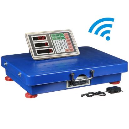 Cantar electronic industrial cu platforma, 200 kg, afisaj led wifi, reincarcabil, tip valiza MultiMark GlobalProd