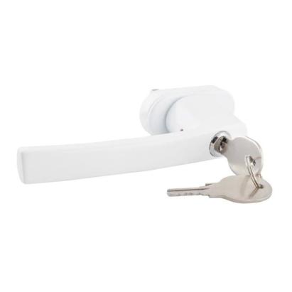 Maner de siguranta pentru fereastra, 2 chei, inchidere securizata, alb MultiMark GlobalProd