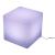 Taburet tip cub iluminat led, 40x40 cm, 16 culori, 4 moduri, control telecomanda MultiMark GlobalProd