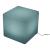 Taburet tip cub iluminat led, 40x40 cm, 16 culori, 4 moduri, control telecomanda MultiMark GlobalProd