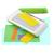 Ghilotina manuala a4, cutit otel, picioare cauciucate, 30 x 21 cm, alb verde MultiMark GlobalProd