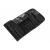 Set 24 pensule make-up, diferite dimensiuni, husa piele ecologica, negru MultiMark GlobalProd