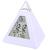Ceas digital cu alarma, forma piramida, led multicolor, 8 melodii, temperatura, ora si data MultiMark GlobalProd