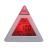 Ceas digital cu alarma, forma piramida, led multicolor, 8 melodii, temperatura, ora si data MultiMark GlobalProd