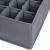 Organizator pliabil pentru sertar, 24 compartimente, 32.5 x 32.5 cm, textil, gri MultiMark GlobalProd