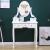 Set masa de toaleta 140x80x40 cm, oglinda si scaun incluse, 5 sertare MultiMark GlobalProd