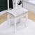 Set masa de toaleta 140x80x40 cm, oglinda si scaun incluse, 5 sertare MultiMark GlobalProd