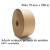 Banda umectibila, hartie kraft, rola 70 mm x 200 m, greutate 70 g MultiMark GlobalProd