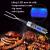 Termometru digital pentru carne, sonda tip furculita cu functie dubla, 6 tipuri carne, 4 nivele preparare, afisaj led MultiMark GlobalProd