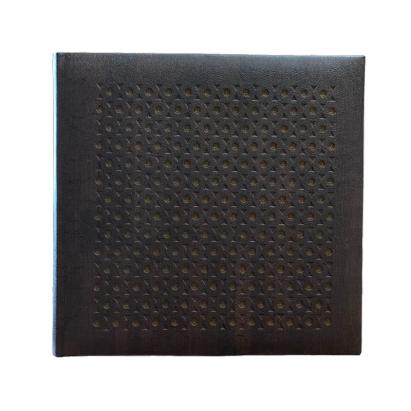 Album foto gatsby 10x15 cm, 200 poze, pagini cartonate, perforatii decorative, maro inchis MultiMark GlobalProd