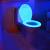 Capac de wc fosforescent, lumineaza turcoaz in intuneric, soft close MultiMark GlobalProd