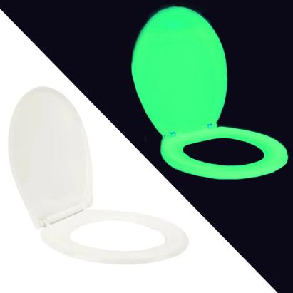 Capac de wc fosforescent, soft close, lumineaza verde in intuneric MultiMark GlobalProd