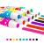 Set 10 carioci dot markers, lavabile, varf bulina burete 1 cm MultiMark GlobalProd