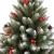 Brad de craciun artificial, conuri de brad si fructe rosii, cherry tree 180 cm, aspect nins MultiMark GlobalProd
