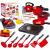 Accesorii bucatarie pentru copii, set 36 piese, plita inductie, grill, ceainic, oale, ustensile, alimente MultiMark GlobalProd