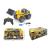 Buldozer cu telecomanda, lumina led, tractiune 4x4, rotire 360 grade, reincarcabil usb MultiMark GlobalProd