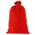 Sac mos craciun, inchidere snur, 40x60 cm, rosu MultiMark GlobalProd