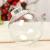 Glob pentru bradul de craciun, personalizabil, transparent, diametru 8 cm MultiMark GlobalProd