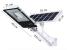 Lampa stradala solara 100w, 206 led-uri, 2 trepte iluminare, telecomanda, aluminiu MultiMark GlobalProd