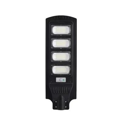 Lampa solara stradala 100w, senzor miscare, lumina alb rece 6500k, 3 moduri iluminare, telecomanda, aluminiu MultiMark GlobalProd