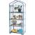 Mini solar de gradina cu 4 niveluri, usa rulou cu fermoar, folie pvc, 160x69x49 cm MultiMark GlobalProd