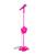 Microfon de jucarie cu stativ reglabil 106 cm, amplificator voce, mp3, conectare smartphone, roz MultiMark GlobalProd