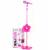 Microfon de jucarie cu stativ reglabil 106 cm, amplificator voce, mp3, conectare smartphone, roz MultiMark GlobalProd