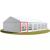 Perete cort, dimensiune 2x2.6 m, cu fereastra, ignifugat, 480 g/mp, pvc, alb MultiMark GlobalProd