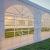 Perete cort, dimensiune 2x2.6 m, cu fereastra, ignifugat, 480 g/mp, pvc, alb MultiMark GlobalProd