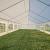 Perete cort, dimensiune 2x2.6 m, cu fereastra, ignifugat, 480 g/mp, pvc, alb MultiMark GlobalProd