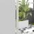 Perete cort, dimensiune 2x2.6 m, cu fereastra, ignifugat, 480 g/mp, pvc, alb MultiMark GlobalProd
