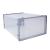 Cutie depozitare incaltaminte, format xl 36 x 25 x 19 cm, inchidere cu capac, transparenta MultiMark GlobalProd