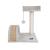 Ansamblu de joaca multifunctional pentru pisici, 2 nivele, funie sisal, inaltime 50 cm, gri MultiMark GlobalProd