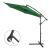 Umbrela de gradina, diametru 300 cm, manivela, reglabila, impermeabila, cadru otel, verde MultiMark GlobalProd