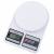 Cantar digital de bucatarie, display lcd, functie tara, greutate maxima 5 kg, alb MultiMark GlobalProd